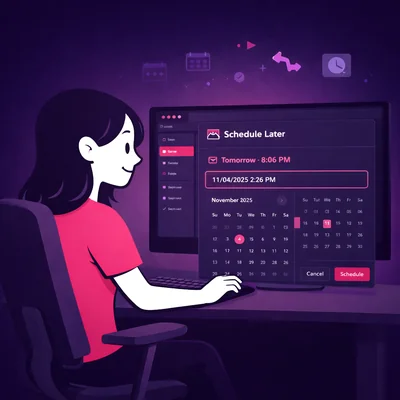 Schedule or stream instantly